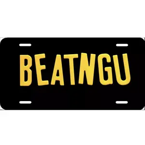 BEATNGU, Jeepers Creepers License Plate New Car Tag Metal Aluminum, USA