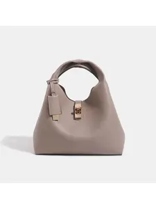 Niche design vegetable basket handbag women's 2026 new fashion bucket bag light luxury high-end shoulder messenger bag