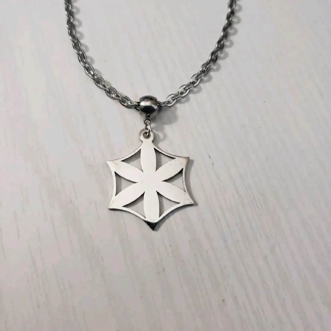 Aphrodite Stainless Steel Pendant Necklace on Chain or Leather Cord daily casual