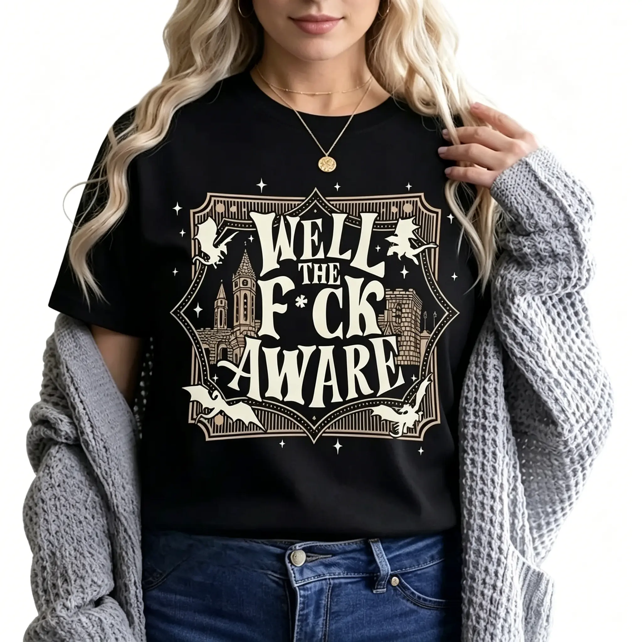 Fourth Wing Dragon Rider Unisex Tee |   All-Season Breathable Top
