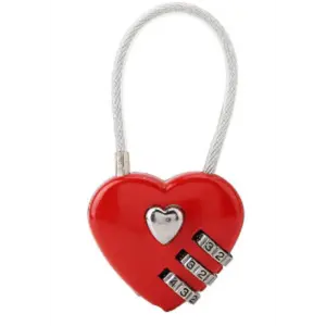 Heart Shaped Lock - Perfect for Valentine's Day