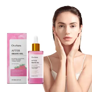 Strawberry Hair Removal and Shaving Oil, Containing Strawberry Extract, Moisturizes The Skin and Is Suitable for Post-hair Removal Skin and Facial Care. Unisex, A Thoughtful Gift.