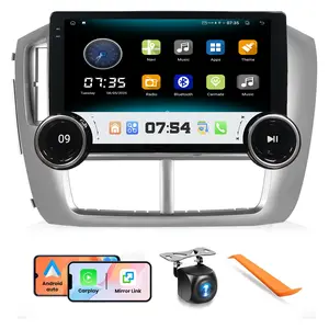 10.1'' Double Knobs for Honda Pilot 2006-2008 Android 13 Car Stereo with Wireless CarPlay Android Auto, Touch Screen for Pilot with GPS WiFi FM/RDS Radio Bluetooth SWC Backup Camera MIC