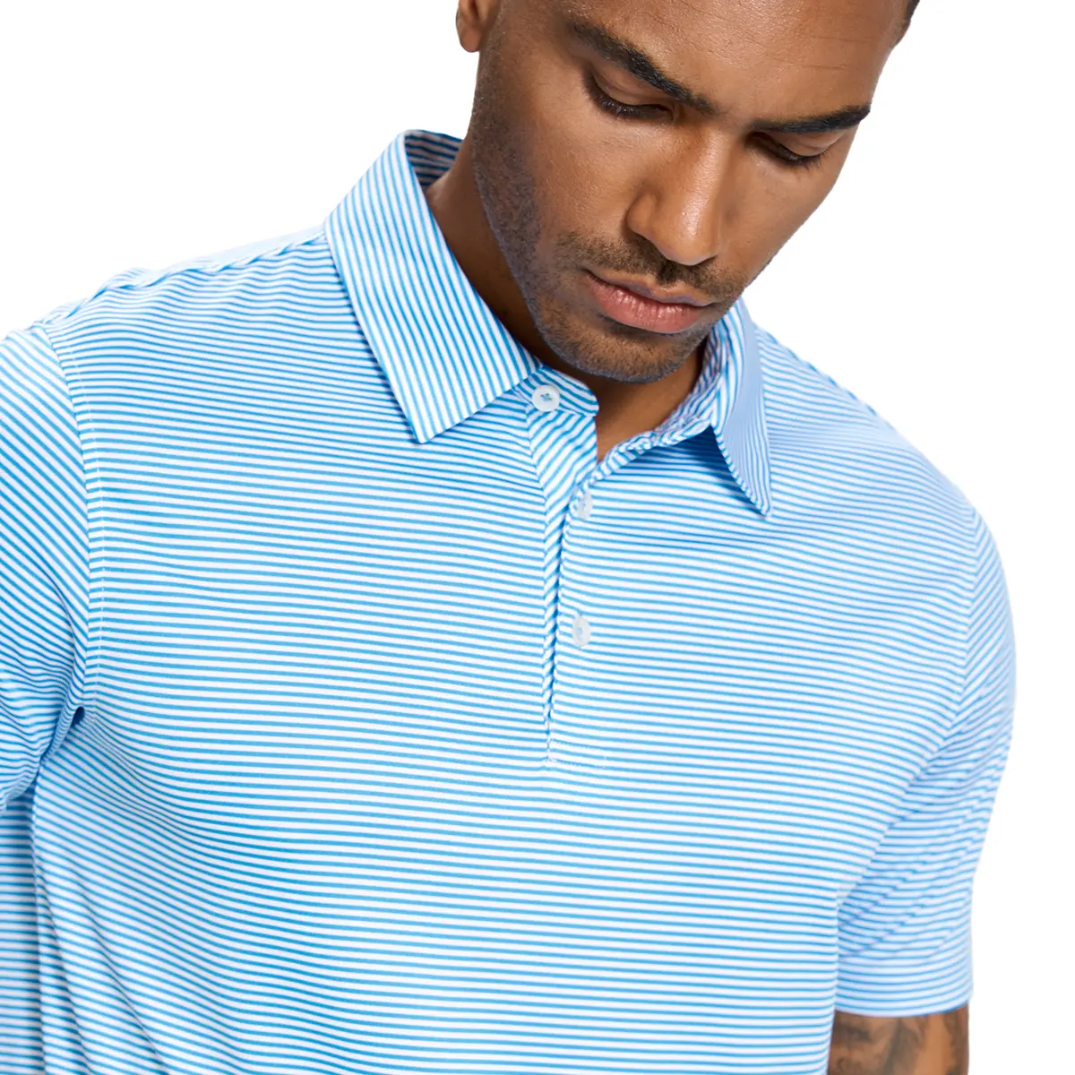 M MAELREG Men's Striped Polo Shirt Short Sleeve Quick Dry Breathable Golf Casual Top Summer Outfit Trendy Look Daily Wear SpringStatements M MAELREG Men's Striped Polo Shirt Short Sleeve Quick Dry Breathable Golf Casual Top Summer Outfit Trendy Look Daily Wear SpringStatements