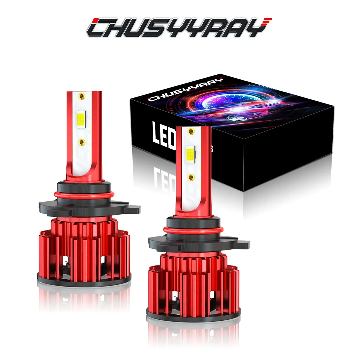 For Toyota RAV4 2016 2017 2018 Cars Accessories 9012 HIR2 LED Headlight Bulbs 6000K Hi-Lo Beam For Toyota RAV4 2016 2017 2018 Cars Accessories 9012 HIR2 LED Headlight Bulbs 6000K Hi-Lo Beam