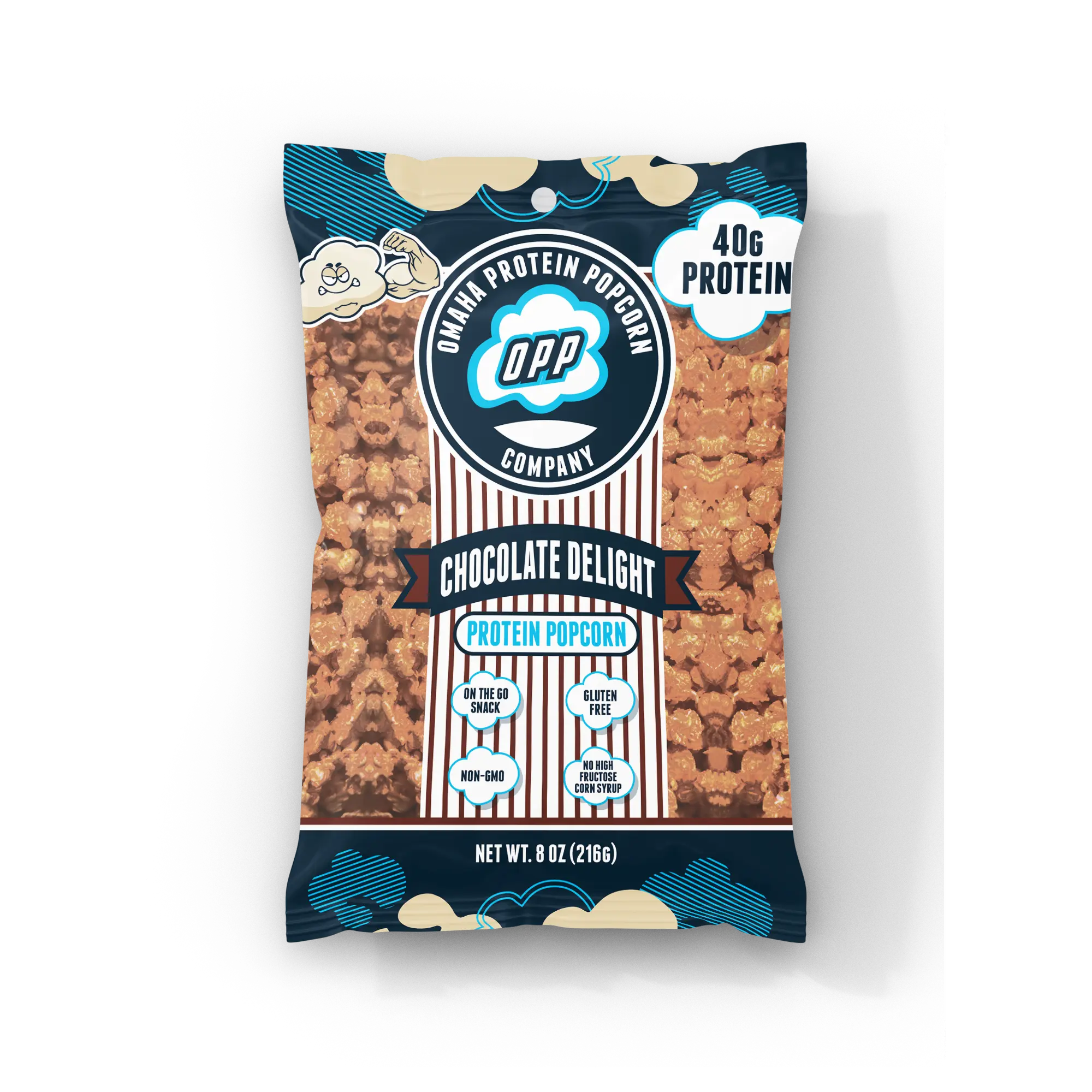 Omaha Protein Popcorn- Chocolate Delight