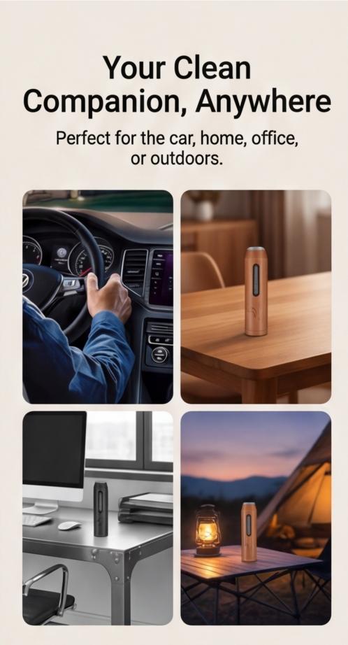 Portable Car Storage Accessory – Anti-Spill & Windproof for a Clean, Tidy Vehicle