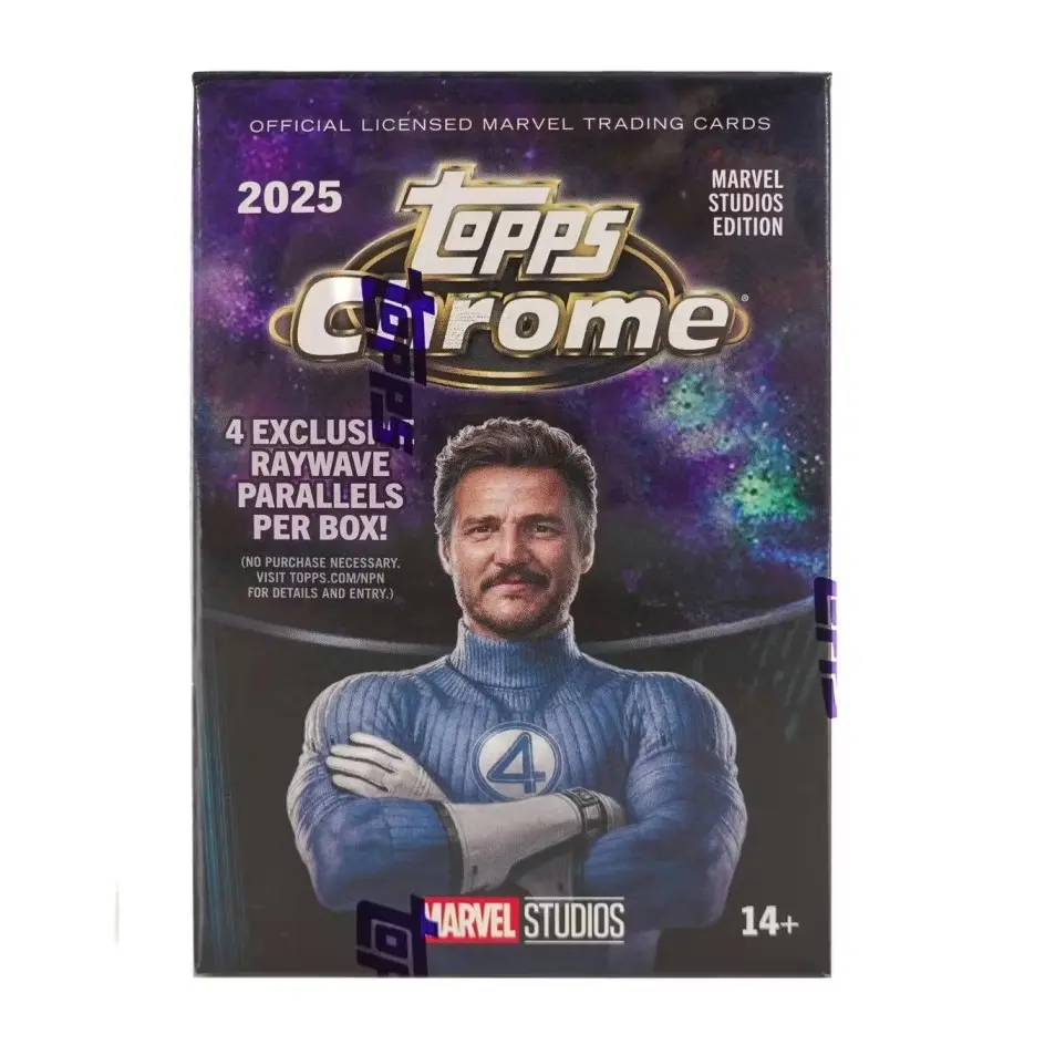 Marvel Studios Chrome 7-Pack Blaster Box (Topps 2024/25)