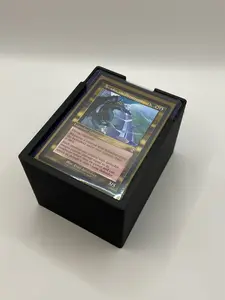 Simple Top Loader Deck Box Transparent Top Loader for Commander Decks & Trading Cards Compact & Versatile Storage Solution for Card Collectors