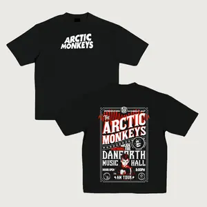 Arctic Monkeys Band Cotton T-Shirt – Unisex Fit, Soft Breathable Fabric, Casual Summer Rock Tee