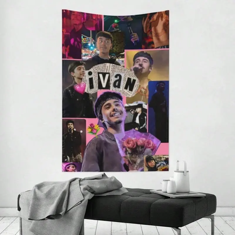 Ivan Music Cornejo Tapestry Custom Decorative Wall Flannel Tapestry Gift Wall Hanging for Bedroom, Living Room, Dorm or Office Decoration - Lightweight Fabric Art for Indoor and Outdoor