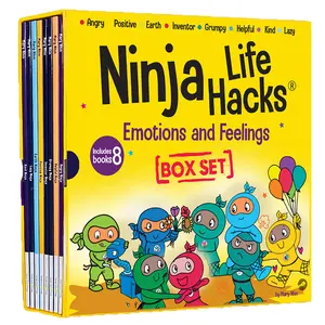 Ninja Life Hacks Emotions and Feelings 8 Book Box Set (Books 1-8)