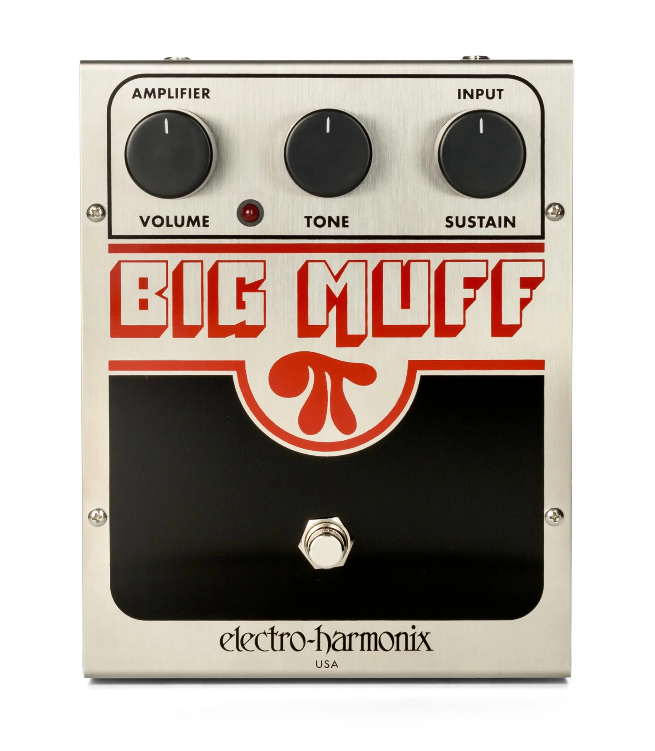 Electro-Harmonix Big Muff Pi Guitar Effects Pedal - 9V High-Quality Crushing Distortion Pedal, Adjustable Tone, Singing Sustain for Electric Guitar Players, 9 V