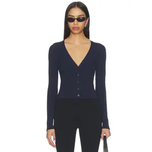 SIMKHAI Ailany Cardigan in Midnight