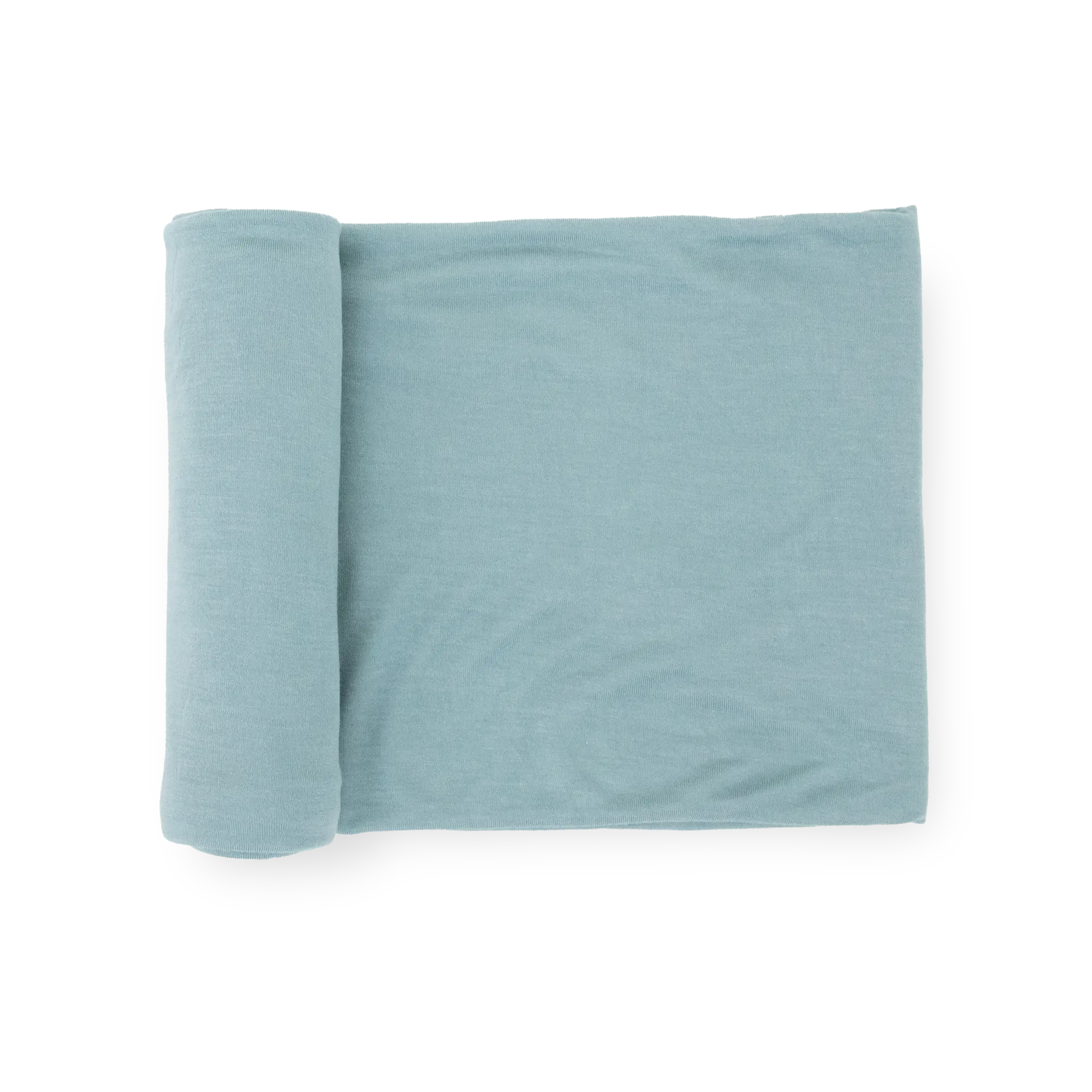 Stretch Knit Swaddle Blanket - Harbor, Buttery Soft Knit Fabric, Comfy and Cozy for Newborn Baby Infant Swaddling