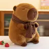 Scarf Style Capybara Plush Pillow - 9/13/17in Durable Soft Fluffy Plush Fabric, 1 Pack (13 Inch) 1Pcs Doll, Kawaii Stuffed Animals Kids' Toys, Huggable Unisex Gift for Home Sofa Bed Decor