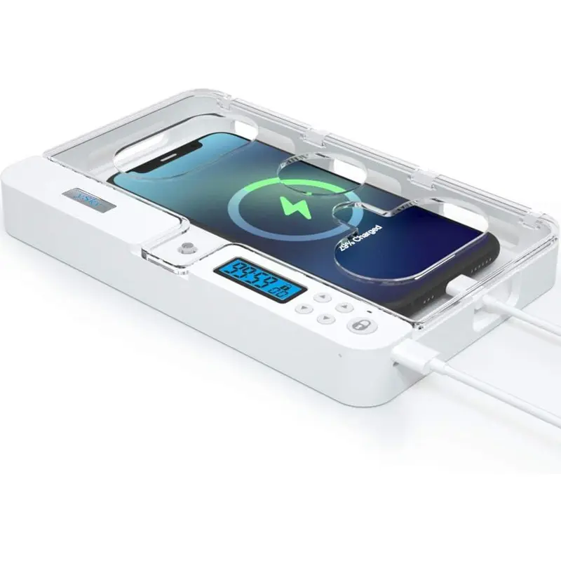 Portable  Auto Phone Timer Lock Box for  and Android Phones, Self-Control Timer Locker to Help ,Students, Adults Focus , Excessive , Mobile Phone Addiction()