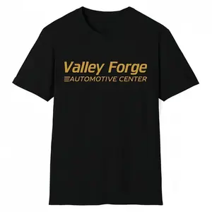 Valley Forge Automotive Center T-Shirt – Unisex Softstyle Tee for Car Enthusiasts shirts men