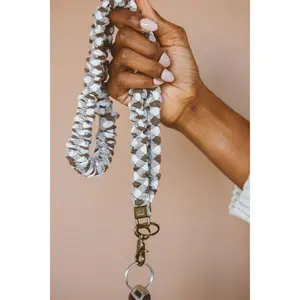 Brown Checkered Lanyard Brown Checkered Lanyard