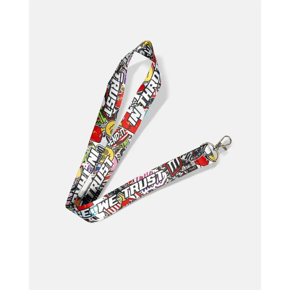 STICKER BOMB LANYARD