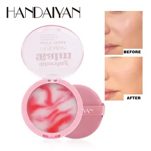 Series Setting Powder Compact, Waterproof Oil-Control Makeup Base, Long-Lasting Fresh Look, Perfect for Role Play Valentine's Gift, Beauty Powder Cake