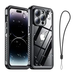 Shellbox professional waterproof case suitable for iPhone 14 ProMax 17 Air 15 16Pro phone case 360 degree all inclusive anti drop