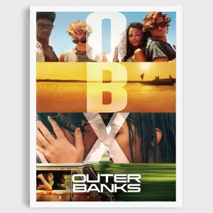 OBX.Outer Banks 2020 Movie Poster Print, Wall Art Outer.Banks Movie Home Decor, Movie Art gift Print Art, Film Art Poster Wall Art Decor Poster, Vintage Retro Poster Unframed