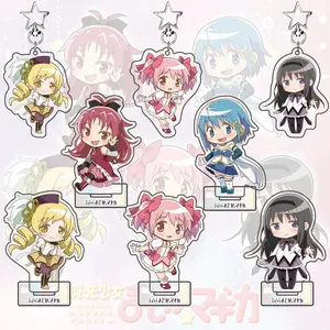 Puella Magi Madoka Magica 2026 Edition Acrylic Standee & Keychain | Madoka Homura Mami Sayaka Kyoko Collection Official Merch