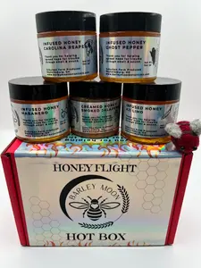 Hot Box Honey Flight - Barley Moon Botanicals - Pure Natural Hot Honey