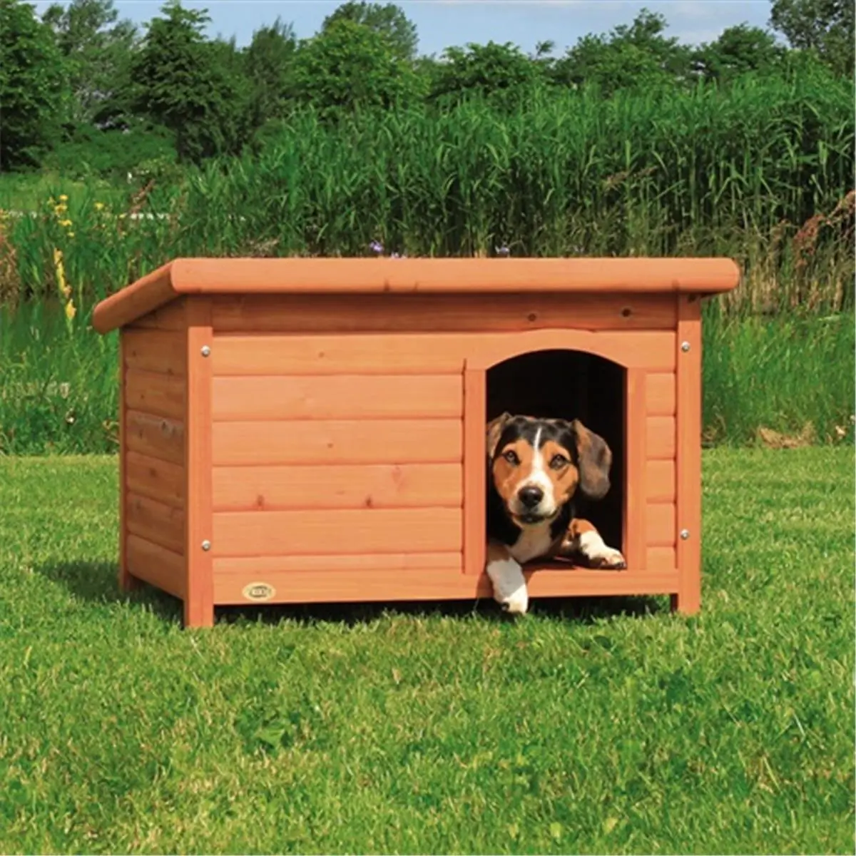 212 MAIN Medium Outdoor Dog Club House, Durable Pet Furniture for Medium Dogs