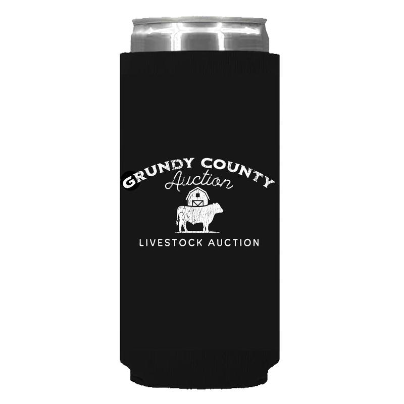 Grundy County Auction Can Sleeve