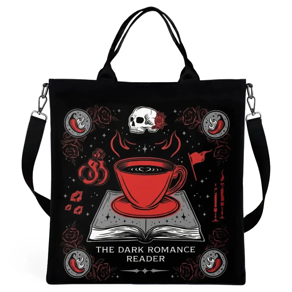 A Little Wicked Book Bag (Original Artwork) for Fans of Dark Romance