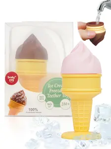 Smily Soft Freezable Cooling Teething Toy for Baby - Cool Relief & Happy Little Moments - Soft & Comfortable Teether