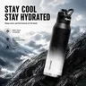 24/32/50oz Vacuum Insulated Stainless Steel Water Bottle with 2-in-1 Straw & Sip Lid, Leakproof Double-Wall Travel Tumbler Flask, 12H Hot/24H Cold, Large-Capacity Portable Sports Drinkware for Men & Women, Gym, Office & Outdoor Use