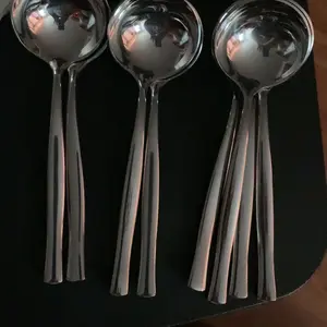 Summerwins 4/8 PCs Stainless Steel Soup Spoon Set