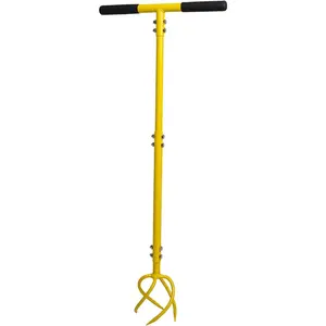 Garden Hand Tiller Garden Claw Twist Tiller Cultivator Tiller Soil Loosener Lawn Aerator Areator Loosen, Rototiller, Garden Bed and  Box Cultivator, Garden Tools.