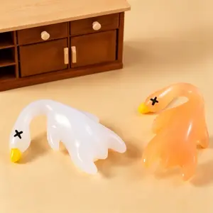 UV-Activated Roast Duck Squeeze Fidget, Goopy Slow-Rebound Silicone Toy in a Playful Duckling Shape, Perfect for Calming Everyday Stress Relief
