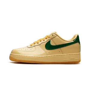 Air Force 1 Low "Patent Leather Topaz Gold Pine Green" IO4489 700