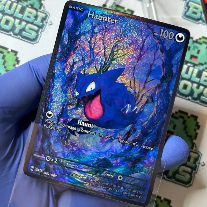 Haunter “Dusklit Ghost ” Custom Made TCG Card