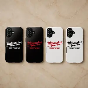 MilwaukeeS M18 Fuel Phone Case Power Tool Cover for iPhone 17 - 11 Pro Max Plus Mini X XR XS 7 8 Plus or SAMSUNG GALAXY S25 - S21 Ultra Plus