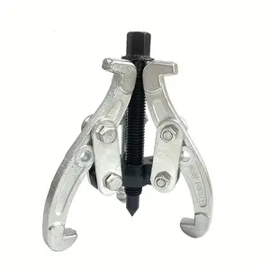 Silver Color Three-Jaw Puller Bearing HUB Remover, Adjustable Two-Jaw Puller, Ideal for Wheel Bearing Gear Motor Removal