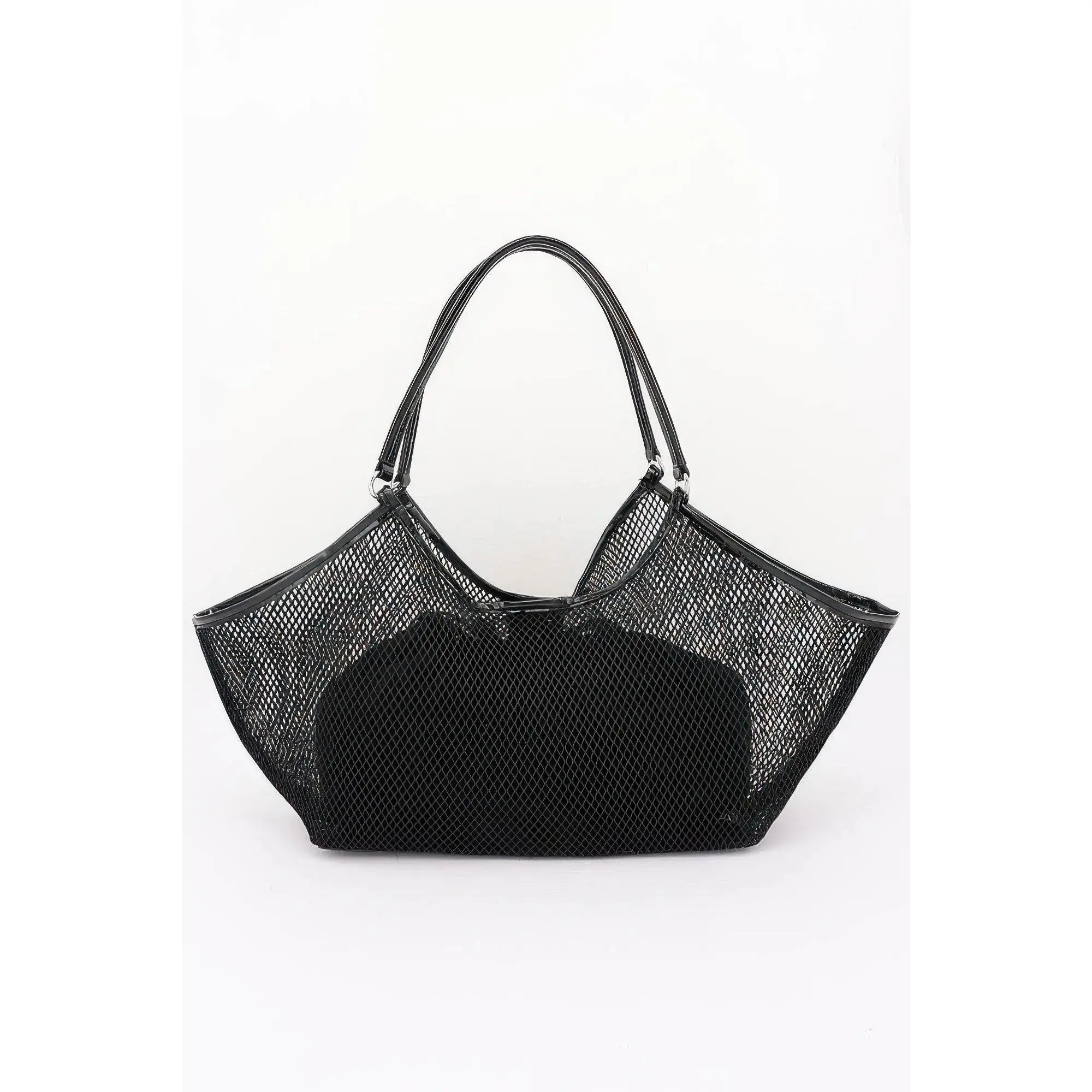 Mesh Tote Bag With Removable Liner