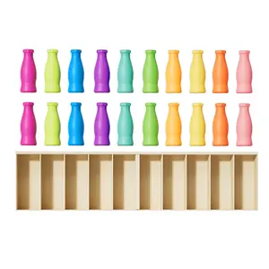 Fun Board Game, Bottle Color Challenge for Kids & Adults, Poplar Party Game, Outdoor Backyard Travel Camping Activity, Family Board Games
