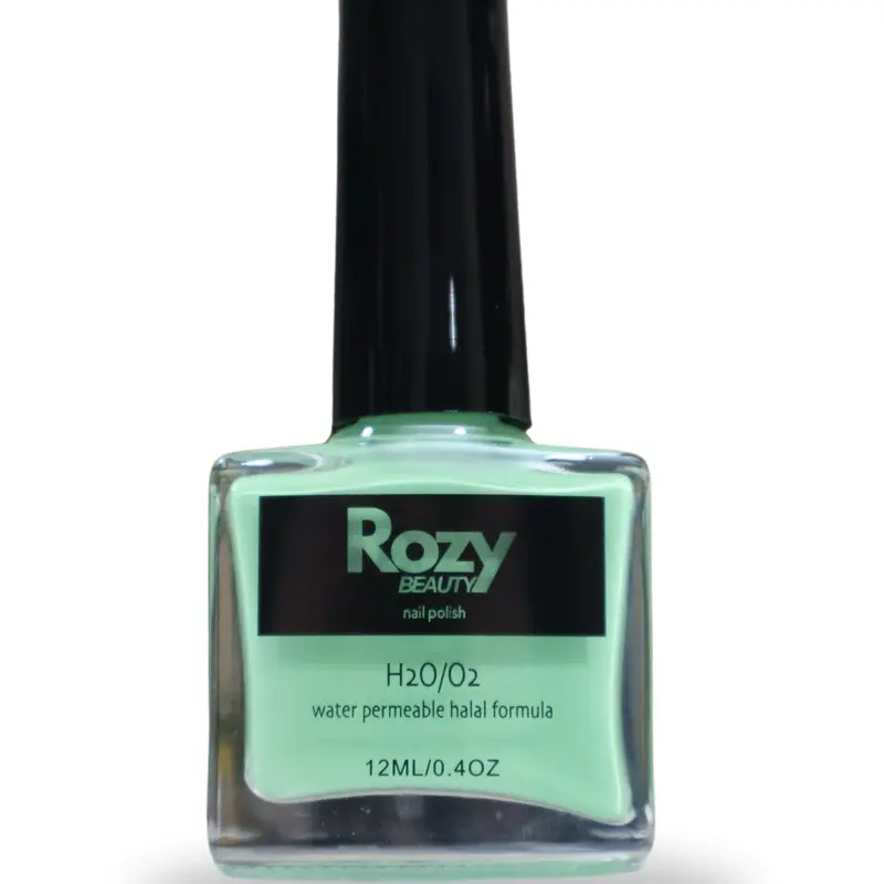 Halal, Wudu Friendly, Water Permeable, Breathable, and Fast Drying Nail Polish