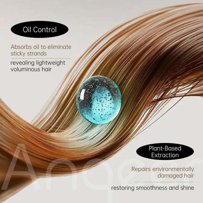 Anqeer 1 Instant Fresh Volumizing Invisible Dry Shampoo - Organic Cleansing Conditioner for Voluminous & Hydrated Hair, Absorbs Oils, Gentle Clarifying Shampoo(150ml)