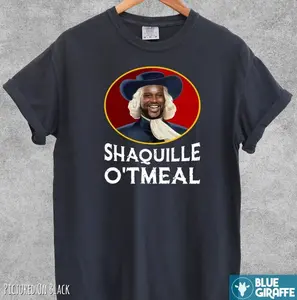 Shaquille O'tmeal Shirt, Funny T Shirts, Funny Meme Tee, Funny Shaq, Oatmeal Meme, NBA, Shaquille O'neil, Shaq, Funny Basketball Tees