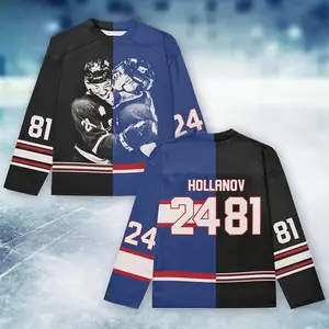 Ilya Rozanov Shane Hollander Hollanov Hockey Jersey, Heated Rivalry Hockey Unisex Jersey Shirts, Jerseys Sports Long Sleeve Shirt
