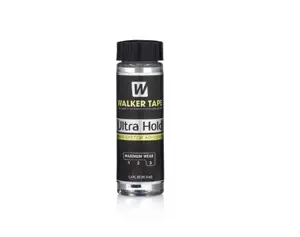 Ultra Hold Hair System Adhesive 1.4 fl oz Brush-On Long-Lasting Waterproof Wig Glue Clear-Drying Lace Wig Adhesive