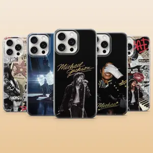 Michael Jackson Phone Case King of Pop Music Cover for iPhone 17Pro, 17e, 16, 15, 14, 13, 12, 11