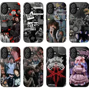 8 Styles Bring Me The Horizon  Tou 2026 Phone Case, Rock Band Phone Case, Compatible with iPhone 17 16 15 14 13 12 11 X XR & Samsung S22 S23 S24 S25, Gift for Fans, Trending 26 W